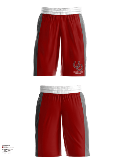 Charles D Owen High School Basketball 18925506 Womens Basketball Shorts - 1