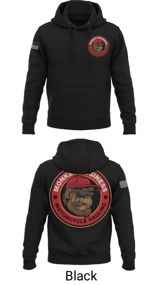 Hoodie, Monkey Business Motorcycle Hauling, , Teamtime, Team time, sublimation, custom sports apparel, team uniforms, spirit wear, spiritwear, sports uniforms, custom shirts, team store, custom team store, fundraiser sports, apparel fundraiser