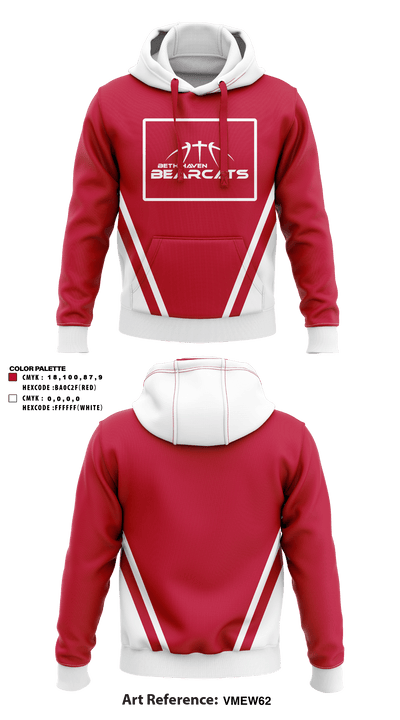 Beth Haven Bearcats 478141 Hoodie - 1