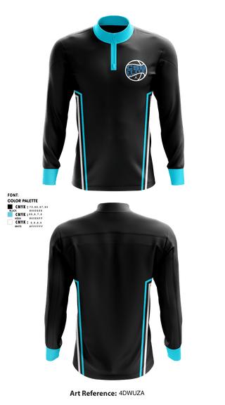Quarter Zip Jacket, CSB Elite, Men's Basketball, Teamtime, Team time, sublimation, custom sports apparel, team uniforms, spirit wear, spiritwear, sports uniforms, custom shirts, team store, custom team store, fundraiser sports, apparel fundraiser