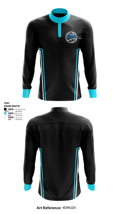 CSB Elite 43793964 Quarter Zip Jacket - 1