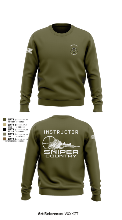 Sniper 2 79628389 Crew Neck Sweatshirt - 1