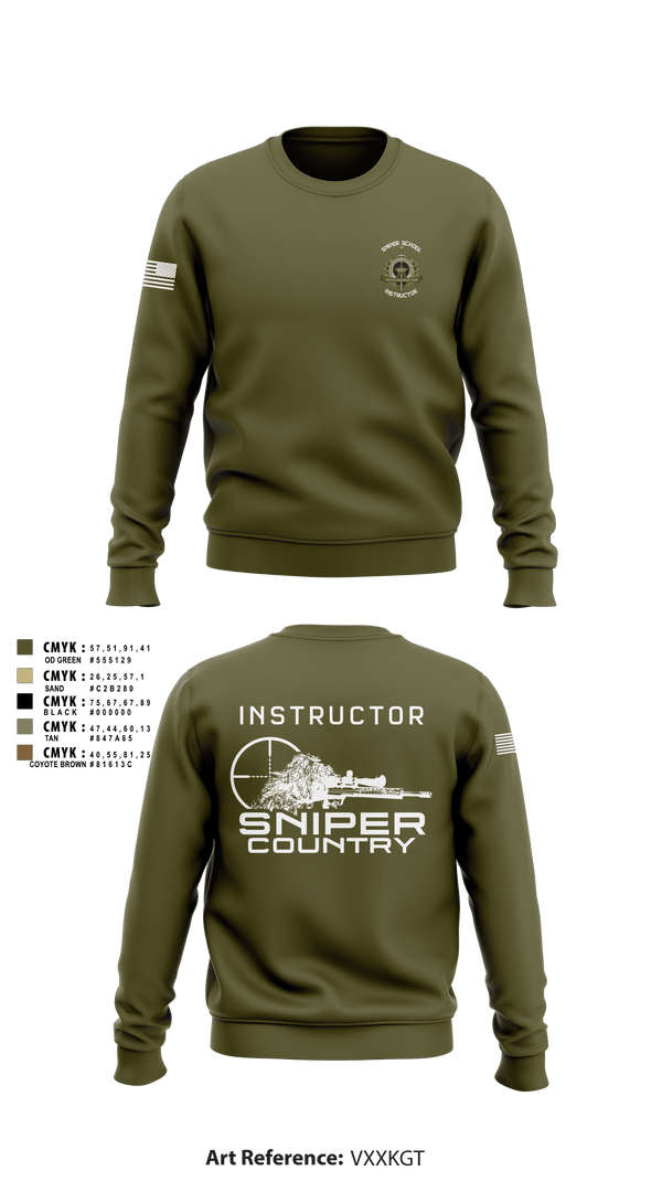 Crew Neck Sweatshirt, Sniper, Police, Teamtime, Team time, sublimation, custom sports apparel, team uniforms, spirit wear, spiritwear, sports uniforms, custom shirts, team store, custom team store, fundraiser sports, apparel fundraiser