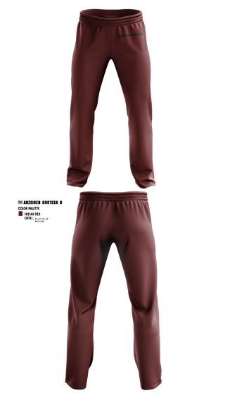Sweatpants, RockieRed, Men's Basketball, Teamtime, Team time, sublimation, custom sports apparel, team uniforms, spirit wear, spiritwear, sports uniforms, custom shirts, team store, custom team store, fundraiser sports, apparel fundraiser