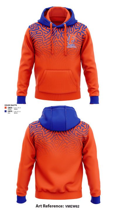 Flora High School Basketball 50260005 Hoodie - 2