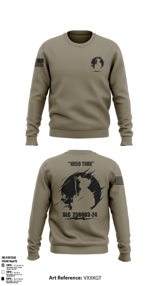 Crew Neck Sweatshirt, SLC 25B003 24, Army, Teamtime, Team time, sublimation, custom sports apparel, team uniforms, spirit wear, spiritwear, sports uniforms, custom shirts, team store, custom team store, fundraiser sports, apparel fundraiser