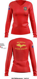 MSP Calumet 35464761 Women's Long Sleeve V-neck Shirt - 12