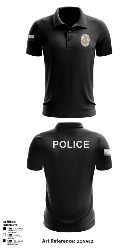 Short Sleeve Performance Polo, , Police, Teamtime, Team time, sublimation, custom sports apparel, team uniforms, spirit wear, spiritwear, sports uniforms, custom shirts, team store, custom team store, fundraiser sports, apparel fundraiser