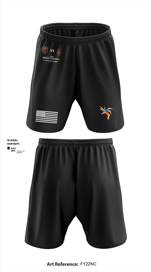 Athletic Shorts With Pockets, 673 EFD/ 334 FEST, Army, Teamtime, Team time, sublimation, custom sports apparel, team uniforms, spirit wear, spiritwear, sports uniforms, custom shirts, team store, custom team store, fundraiser sports, apparel fundraiser