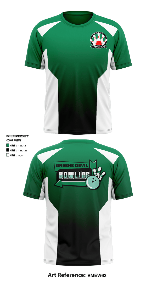 Short Sleeve Performance Shirt, Greeneville Bowling, Bowling, Teamtime, Team time, sublimation, custom sports apparel, team uniforms, spirit wear, spiritwear, sports uniforms, custom shirts, team store, custom team store, fundraiser sports, apparel fundraiser