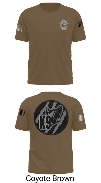 Wayne County K9 Team 22596021 Short Sleeve Performance Shirt - 14