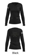 Charlie Company 93293669 Women's Long Sleeve V-neck Shirt - 38