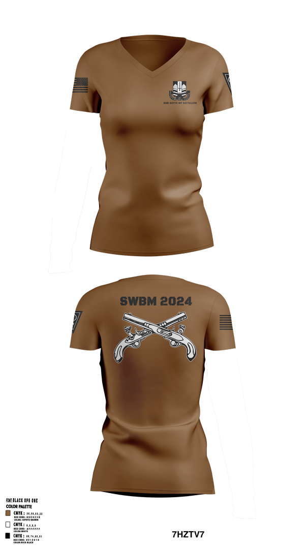 Women's Short Sleeve Vneck Shirt, , National Guard, Teamtime, Team time, sublimation, custom sports apparel, team uniforms, spirit wear, spiritwear, sports uniforms, custom shirts, team store, custom team store, fundraiser sports, apparel fundraiser