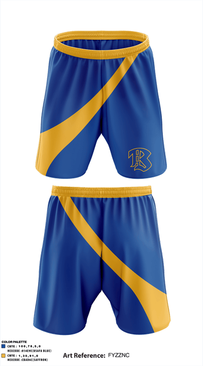 Bremerton High School 36801176 Athletic Shorts With Pockets - 1
