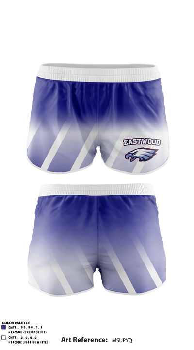 Eastwood High School Soccer 39662382 Track Shorts - 1