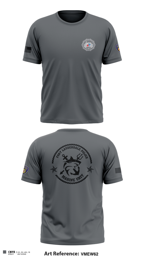 Short Sleeve Performance Shirt, Fort Lauderdale Police Department Marine Unit, Police, Teamtime, Team time, sublimation, custom sports apparel, team uniforms, spirit wear, spiritwear, sports uniforms, custom shirts, team store, custom team store, fundraiser sports, apparel fundraiser