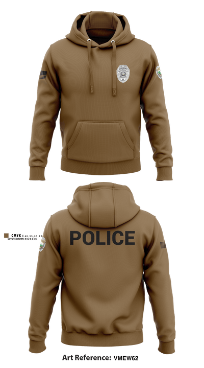 TAYLORSVILLE POLICE DEPARTMENT LT 27466887 Hoodie - 2