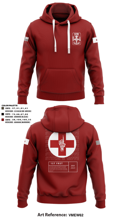 1st FRSD 86296727 Hoodie - 90