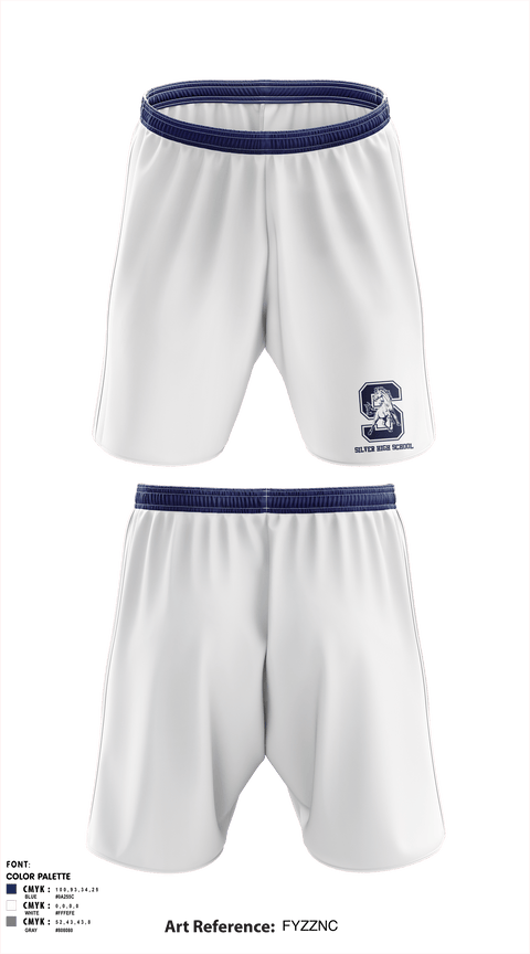 Athletic Shorts With Pockets, Silver High School, Spirit Store, Teamtime, Team time, sublimation, custom sports apparel, team uniforms, spirit wear, spiritwear, sports uniforms, custom shirts, team store, custom team store, fundraiser sports, apparel fundraiser
