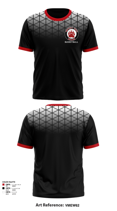 West Oso High School 66849421 Short Sleeve Performance Shirt - 1
