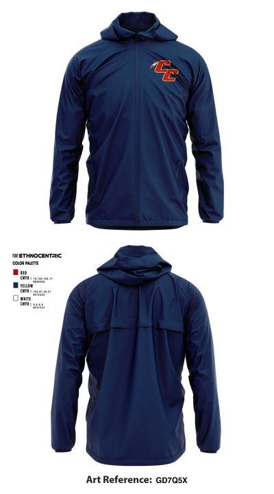 Copperas Chiefs 93621258 Windbreaker - 8