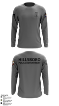 Hillsboro Police Department 31441057 Long Sleeve Performance Shirt - 6
