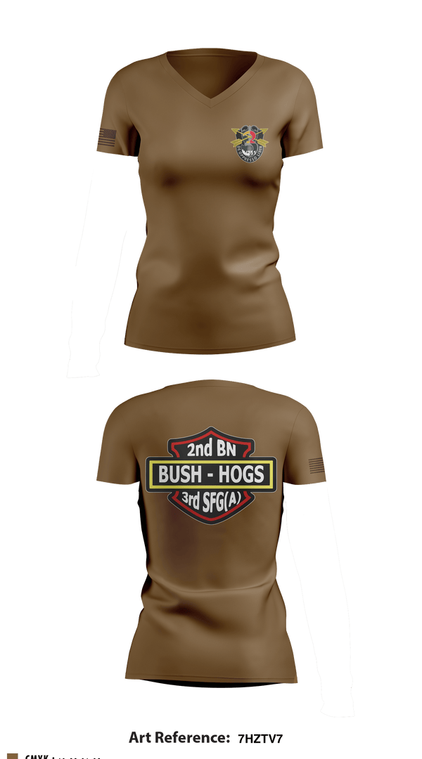 Women's Short Sleeve Vneck Shirt, MCPOD-XVIII Airborne Corps, Army, Teamtime, Team time, sublimation, custom sports apparel, team uniforms, spirit wear, spiritwear, sports uniforms, custom shirts, team store, custom team store, fundraiser sports, apparel fundraiser