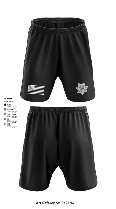 Willits Little Lake JRTF 70658416 Athletic Shorts With Pockets - 6
