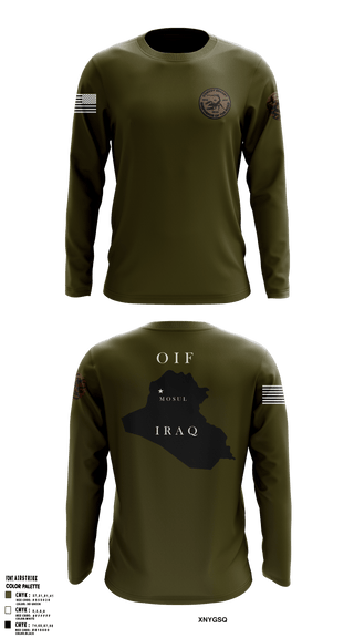 Long Sleeve Performance Shirt, , Army, Teamtime, Team time, sublimation, custom sports apparel, team uniforms, spirit wear, spiritwear, sports uniforms, custom shirts, team store, custom team store, fundraiser sports, apparel fundraiser