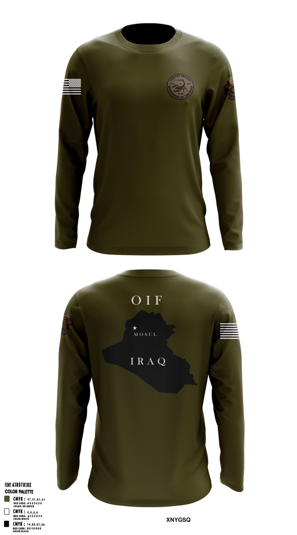 Long Sleeve Performance Shirt, , Army, Teamtime, Team time, sublimation, custom sports apparel, team uniforms, spirit wear, spiritwear, sports uniforms, custom shirts, team store, custom team store, fundraiser sports, apparel fundraiser