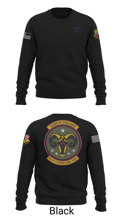 Towson Composite Squadron 17976164 Crew Neck Sweatshirt - 9