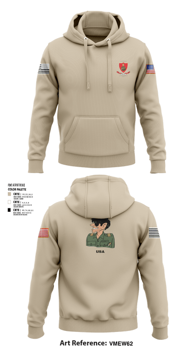 Legión Extranjera USA 37653528 Hoodie - 1
