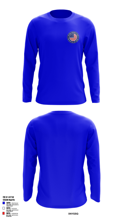 Nevada project team Brazilian Jiujitsu 73447880 Long Sleeve Performance Shirt - 1
