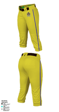 Women's Fastpitch Softball Association 78324561 Softball Pants - 1