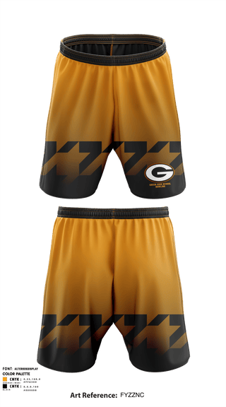Athletic Shorts With Pockets, Green High School Bowling, Bowling, Teamtime, Team time, sublimation, custom sports apparel, team uniforms, spirit wear, spiritwear, sports uniforms, custom shirts, team store, custom team store, fundraiser sports, apparel fundraiser