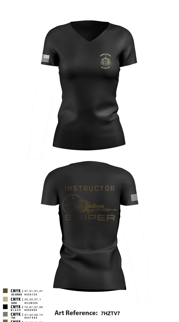 Women's Short Sleeve Vneck Shirt, Sniper, Police, Teamtime, Team time, sublimation, custom sports apparel, team uniforms, spirit wear, spiritwear, sports uniforms, custom shirts, team store, custom team store, fundraiser sports, apparel fundraiser