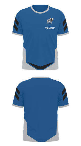 Short Sleeve Performance Polo, Grays Harbor College Golf, Golf, Teamtime, Team time, sublimation, custom sports apparel, team uniforms, spirit wear, spiritwear, sports uniforms, custom shirts, team store, custom team store, fundraiser sports, apparel fundraiser