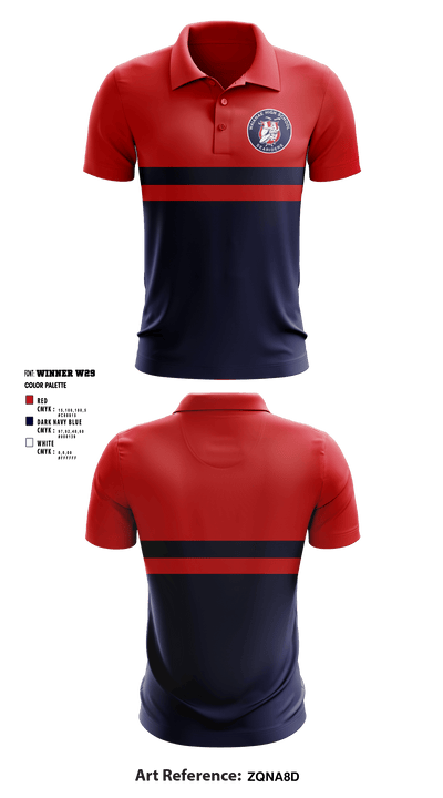 Waianae High School 18625486 Short Sleeve Performance Polo - 1
