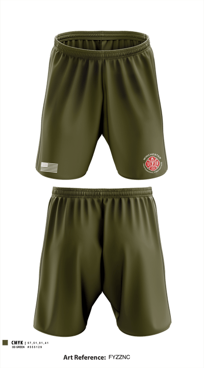 Winchester Fire Department 95741675 Athletic Shorts With Pockets - 6