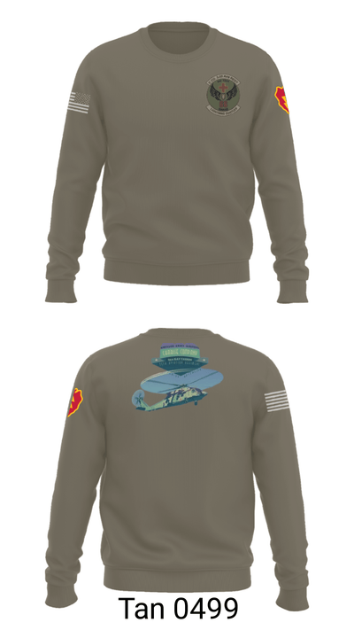 C CO 3-25 Dustoff 93146032 Crew Neck Sweatshirt - 11