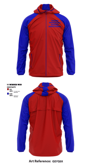 Windbreaker, Freedom Preparatory Academy Middle School, Spirit Store, Teamtime, Team time, sublimation, custom sports apparel, team uniforms, spirit wear, spiritwear, sports uniforms, custom shirts, team store, custom team store, fundraiser sports, apparel fundraiser