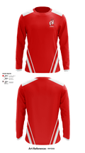 Front Royal Cardinals Baseball 91934086 Long Sleeve Performance Shirt - 1