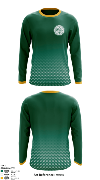 Covington Latin School 69151478 Long Sleeve Performance Shirt - 2