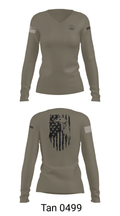 State Public Affairs 94733866 Women's Long Sleeve V-neck Shirt - 47