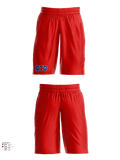 DTG Basketball 38220233 Reversible Basketball Shorts (Red/Blue) - 4