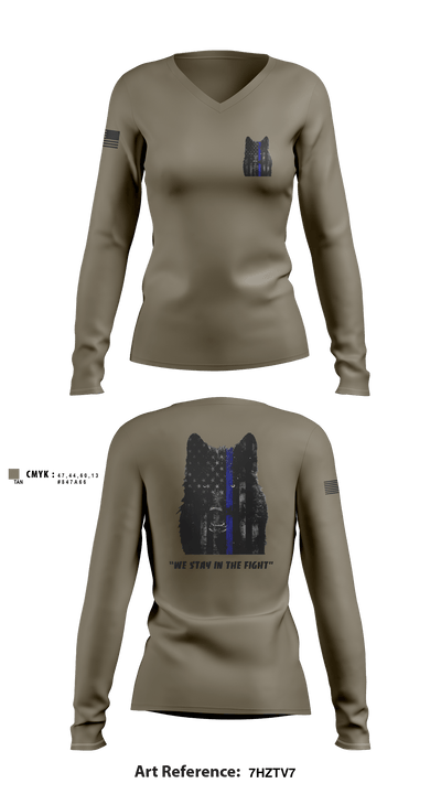 N29 26645110 Women's Long Sleeve V-neck Shirt - 2