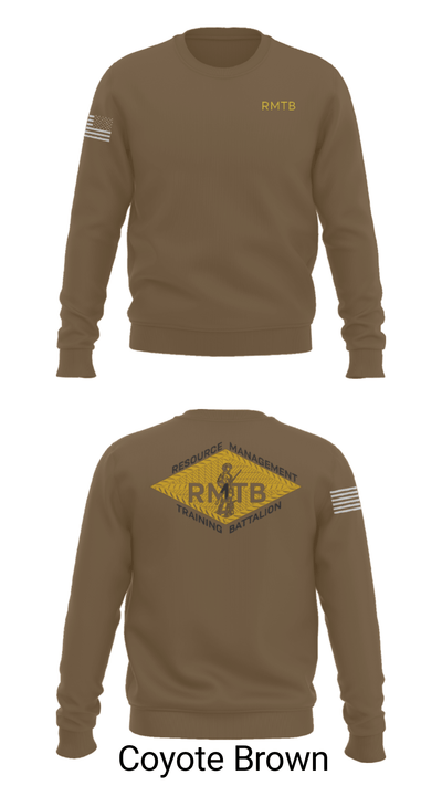Resource Management Training Battalion 37478088 Crew Neck Sweatshirt - 8