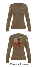 ALPHA BATTERY 2-116 FAR 52826459 Women's Long Sleeve V-neck Shirt - 38