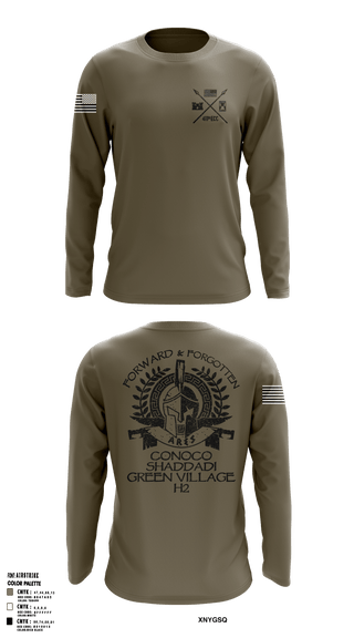 Long Sleeve Performance Shirt, , Army, Teamtime, Team time, sublimation, custom sports apparel, team uniforms, spirit wear, spiritwear, sports uniforms, custom shirts, team store, custom team store, fundraiser sports, apparel fundraiser