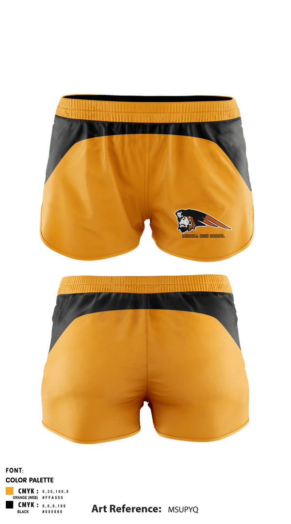 Women's Shorts, Merrill High School Softball, Softball, Teamtime, Team time, sublimation, custom sports apparel, team uniforms, spirit wear, spiritwear, sports uniforms, custom shirts, team store, custom team store, fundraiser sports, apparel fundraiser
